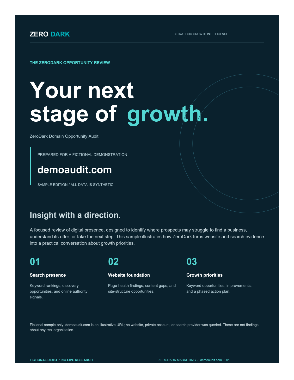 Full fictional demoaudit.com audit cover